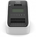 Термопринтер Brother QL820-NWB (для печ.накл.) стационарный серебристый