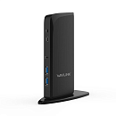 Док-станция Docking Station WAVLINK USB-C&USB3.0 Universal with 65W PowerDelivery Include 20V/5A PowerAdapter/4xUSB3.0/2xUSB-C/1xHDMI 4K 30HZ/1xHDMI