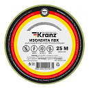 Rexant KR-09-2107 Изолента ПВХ 0,13х15 мм, 25 м, желто-зеленая KRANZ