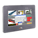 Панельный контроллер с дисплеем 7", процессором Cortex-A8 720 МГц, 512 Мб SRAM, 256 Мб Flash (SSD), 1 x Gigabit Ethernet (RJ-45), 2 x USB 2.0, 2 x RS-