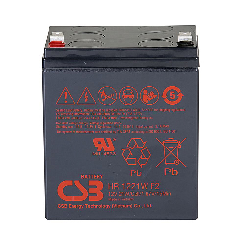 Аккумулятор CSB HR1221W F2