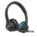 Беспроводная гарнитура Jlab GO Work Wireless Duo-Black, Version 2,Link USB-C (PN: IEUHBGOWORKRBLK4/HBGOWORKRBLK4)