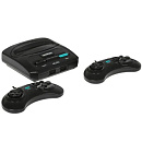 Sega Retro Genesis MixSD (8+16Bit) + 350 игр (AV кабель, microSD слот, 2 проводных джойстика) [ConSkDn109] (568088)