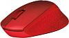 Мышь Logitech M331 Silent Plus красный оптическая (1000dpi) silent беспроводная USB (3but)