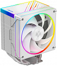 Устройство охлаждения(кулер) ID-Cooling Frozn A610 ARGB Wh Soc-AM5/AM4/1151/1200/1700 белый 4-pin 29.9dB Al+Cu 250W 940gr Ret