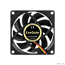 Exegate EX297040RUS Вентилятор 12В DC ExeGate EX07015B3P (70x70x15 мм, 2-Ball (двойной шарикоподшипник), 3pin, 3000RPM, 27dBA)