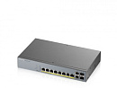Коммутатор ZYXEL NebulaFlex Pro GS1350-12HP-EU0101F 10x1Гбит/с 2SFP 8PoE+ 130W управляемый
