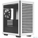 Корпус MiniTower DeepCool CH370 WH белый без БП mATX TG window 1x120mm fan (R-CH370-WHNAM1-G-1)