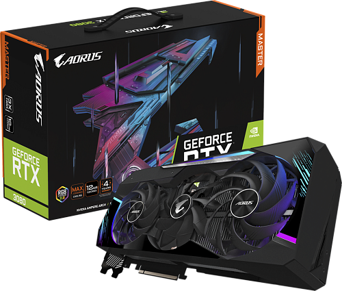 Видеокарта GV-N3080AORUS M-12GD