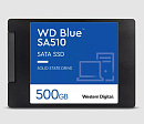 SSD жесткий диск SATA2.5" 500GB BLUE SA510 WDS500G3B0A WDC
