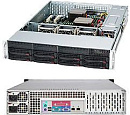 Корпус SUPERMICRO CSE-825TQC-R802LPB 2U 2x800W черный