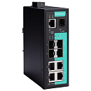 Коммутатор 1 x 1000BaseSFP, 4 x 100BaseSFP, 1 x 10/100/1000BaseT(X), 4 x 10/100BaseT(X), с расширенным диапазоном температур