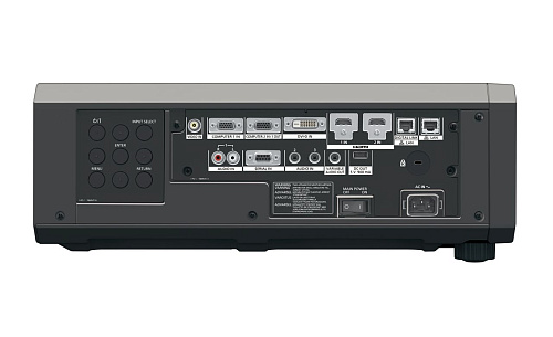 Лазерный проектор Panasonic PT-RZ570BE DLP, 5200ANSI Lm, WUXGA (1920x1200), 20000:1; (1.46-2.94:1),Портретный реж.;HDMI x2; DVI-D,ComputerIN D-Sub 15p