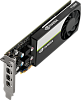 Видеокарта PNY PCI-E T1000 NVIDIA T1000 4Gb 128bit GDDR6 mDPx4 HDCP Bulk low profile