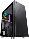 корпус Accord 3407 black w/o PSU ATX 8x120mm 2xUSB2.0 1xUSB3.0 audio bott PSU