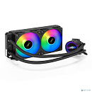 Exegate EX293458RUS Комплект водяного охлаждения ExeGate BlackWater-240.PWM.ARGB (3 PIN 5V ADDRESSABLE RGB подсветка, LGA2066/2011/1366/1150/1151/1155