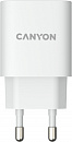 Сетевое зар./устр. Canyon CNE-CHA18W 18W 3A (PD+QC) USB Type-C универсальное белый