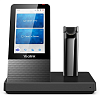 Гарнитура YEALINK WH67 UC, Беспроводная, HD звук, 120м DECT, Шумоподав, Дисплей 4'', USB-хаб, Bluetooth, шт