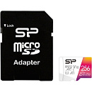 Micro SecureDigital 256GB Silicon Power SP256GBSTXBV1V20SP Elite + adapter Class10