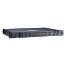 16-портовый преобразователь RS-232/422/485 в Ethernet cо встроенным Ethernet-коммутатором (2 порта 10/100BaseT(X) - RJ45, 2 порта 100BaseF(X) - одномо