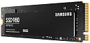 Твердотельный накопитель SSD M.2 (PCI-E NVMe) 500Gb Samsung 980 (R3100/W2600MB/s) (MZ-V8V500BW) 1year