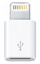Переходник Apple MD820ZM/A USB (m)-micro USB (m) белый