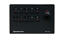 Media Presentation Button Panel B10, 10 buttons & volume control; black, textured Crestron MP-B10-B-T