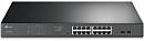 Коммутатор TP-Link TL-SG1218MPE (L2) 18x1Гбит/с 2xКомбо(1000BASE-T/SFP) 16PoE+ 192W управляемый