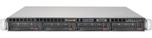 Платформа SUPERMICRO SYS-5019S-MR RAID 2x400W