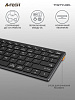 Клавиатура A4Tech Fstyler FBX51C серый USB беспроводная BT/Radio slim Multimedia для ноутбука (FBX51C GREY)