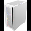 1STPLAYER TRILOBITE T4 MESH ARGB White / mATX / 4x120mm ARGB fans / T4-WH-4FS7-W
