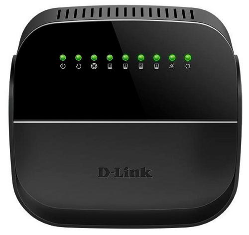 Маршрутизатор D-LINK ADSL2+ N150 Wi-Fi Router, 4x100Base-TX LAN, 1x3dBi internal antenna, Annex A, DSL port, Ethernet WAN support