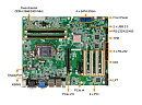 Промышленная материнская плата IMBA-H310, ATX, LGA1151, поддержка процессора Intel® Core™ i9/i7/i5/i3, Celeron® и Pentium®, чипсет Intel® H310, DDR4