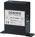 Устройство грозозащиты OSNOVO SP-IP/100PS Устройство грозозащиты для локальной вычислительной сети (скорость до 100Мбит/с) с защитой линий PoE (af/at,