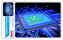 Коврик для мыши Buro BU-R51768 Мини рисунок/процессор 220x180x2мм