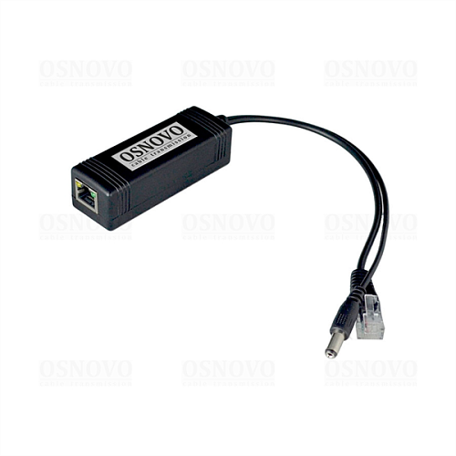 PoE-сплиттер OSNOVO PoE Splitter/3 PoE-сплиттер Fast Ethernet. Соответствует стандартам PoE IEEE 802.3af/at. Предназначен для питания оконечных сетевы