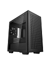 Блок питания DEEPCOOL CH370 без БП, боковое окно (закаленное стекло), черный, mATX