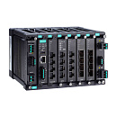 Модульный управляемый коммутатор 3 уровня с 4 портами Gigabit Ethernet, 4 слотами для установки 4-портовых модулей GE/FE (до 16 портов) и 2 слотами дл