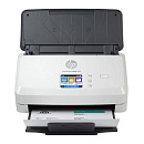 Сканер HP Bad Pack ScanJet Pro N4000 snw1 A4, Протяжный, Цветное, 80 (двуст.)/40(одностр.)стр/мин, 600 х 600dpi, 512Мб, 50АПД, Ethernet/USB/Wi-Fi 6FW0