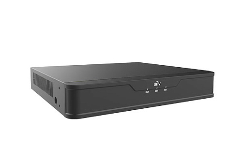 Видеорегистратор IP 4-х канальный 4K с 4 PoE портами; Входящий поток на запись до 64Мбит/с; Поддерживаемые форматы сжатия: Ultra 265/H.265/H.264; Зап