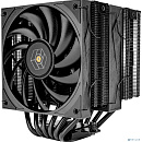 Thermalright Кулер Royal Knight 120 Black LGA115X/1200/1700/1851/2011/2066 (2x120mm PWM Fan, медное основание, 6 тепл. трубок 6мм) / TRRK120B