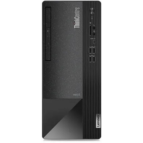 Lenovo ThinkCentre Neo 50t MT i5 12400 (2.5) 8Gb 1Tb 7.2k UHDG 730 CR noOS GbitEth 260W kb мышь клавиатура черный (11SE00PAGP)