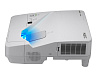 Проектор NEC UM351W (UM351WG) БЕЗ КРЕПЕЖА, 3хLCD, 3500 ANSI Lm, WXGA, ультра-короткофокусный 0.36:1, 6000:1, HDMI IN x2, USB(A)х2, RJ45, RS232, 20W mo