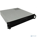 Procase RE204-D2H5-FA-55 Корпус 2U server case,2x5.25+5HDD,черный,без блока питания(2U,2U-redundant),глубина 550мм,ATX 12"x9.6", панель вентиляторов 4