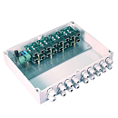 Устройство грозозащиты OSNOVO SP-IP8/1000PW Уличное устройство грозозащиты на 8 портов для локальной вычислительной сети (скорость до 1000 Мб/с) с защ