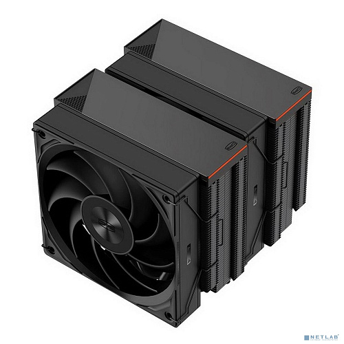 Кулер для процессора/ PCCooler RZ620 BK (260W, 4-pin PWM, 157.5mm, Al/Cu, 6x6mm, 1x120mm, 86.73CFM, 32dBA, 2200RPM, S: 1851/1700/1200/115X, AM5/AM4, b