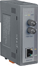 Медиаконвертер Ethernet 10/100BaseTX в 100BaseFX, многомод, разъем ST