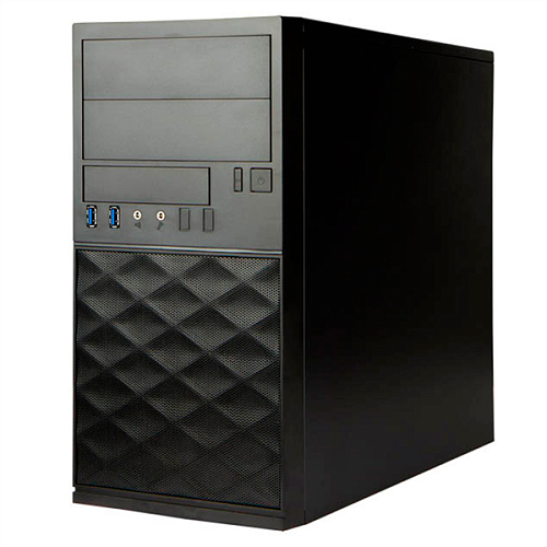 Корпус Mini Tower InWin EFS052 Black ______ U3*2+A(HD) + front fan holder + Screwless mATX (без блока питания)