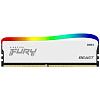 Память DDR4 8GB 3600MHz Kingston KF436C17BWA/8 Fury Beast RGB RTL Gaming PC4-25600 CL17 DIMM 288-pin 1.35В single rank с радиатором Ret