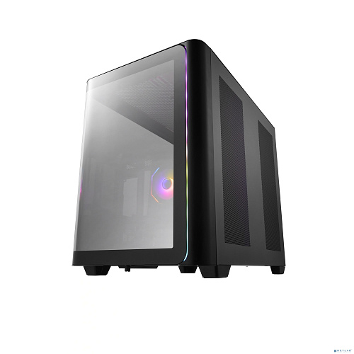 FSP Корпус mATX Minitower M580-BA, Black